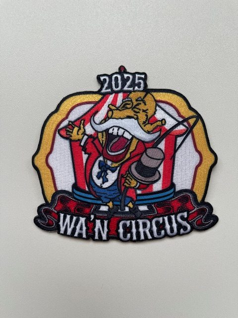 Jaarembleem 2025 'Wa'n Circus'