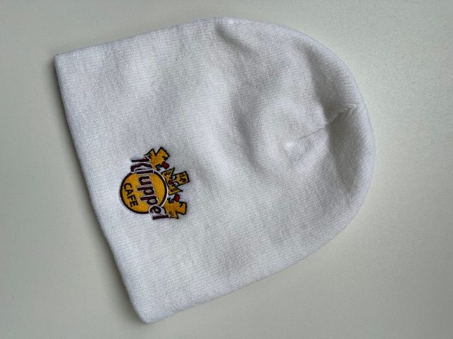 Kluppelcafé muts wit